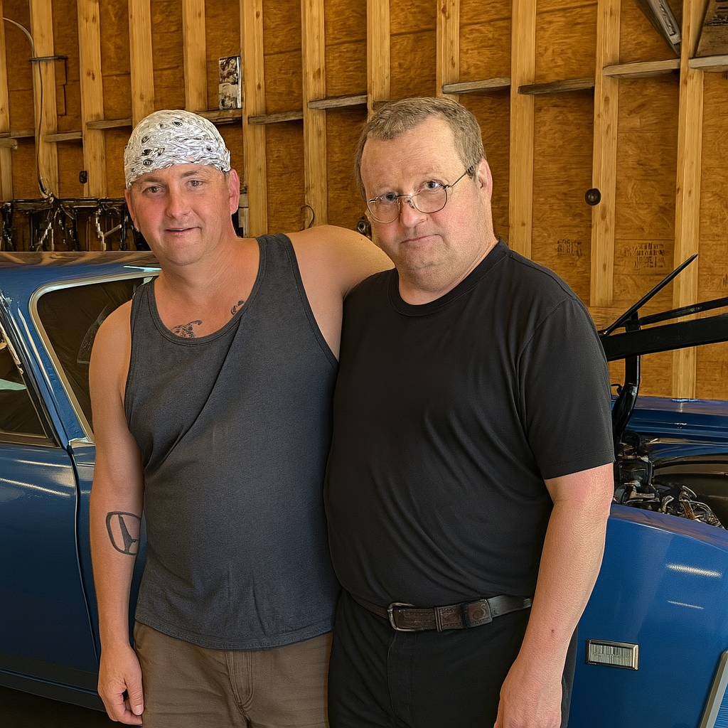 Chris and his dad